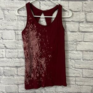 Nux Seamless Keyhole Workout Tank Racerback Women's Medium